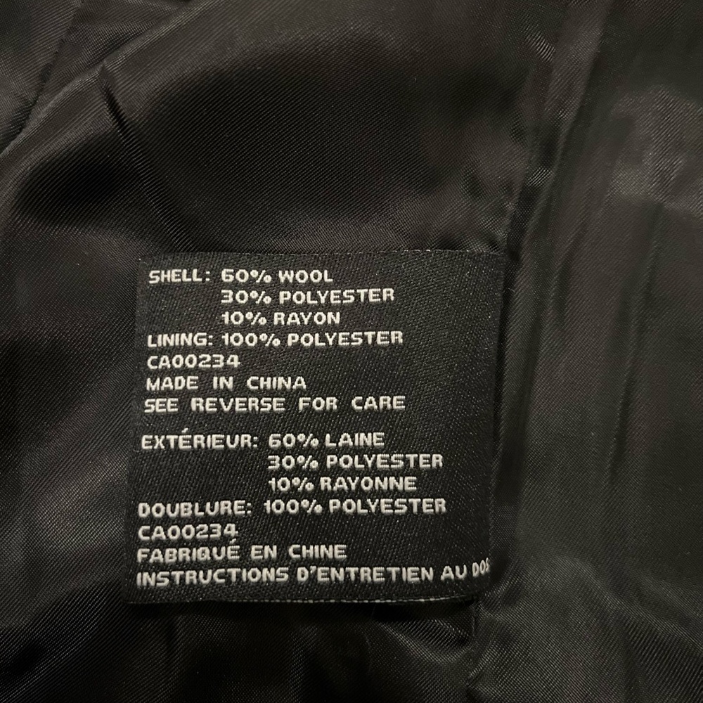 London Fog Wool Jacket - Picture 3 of 4
